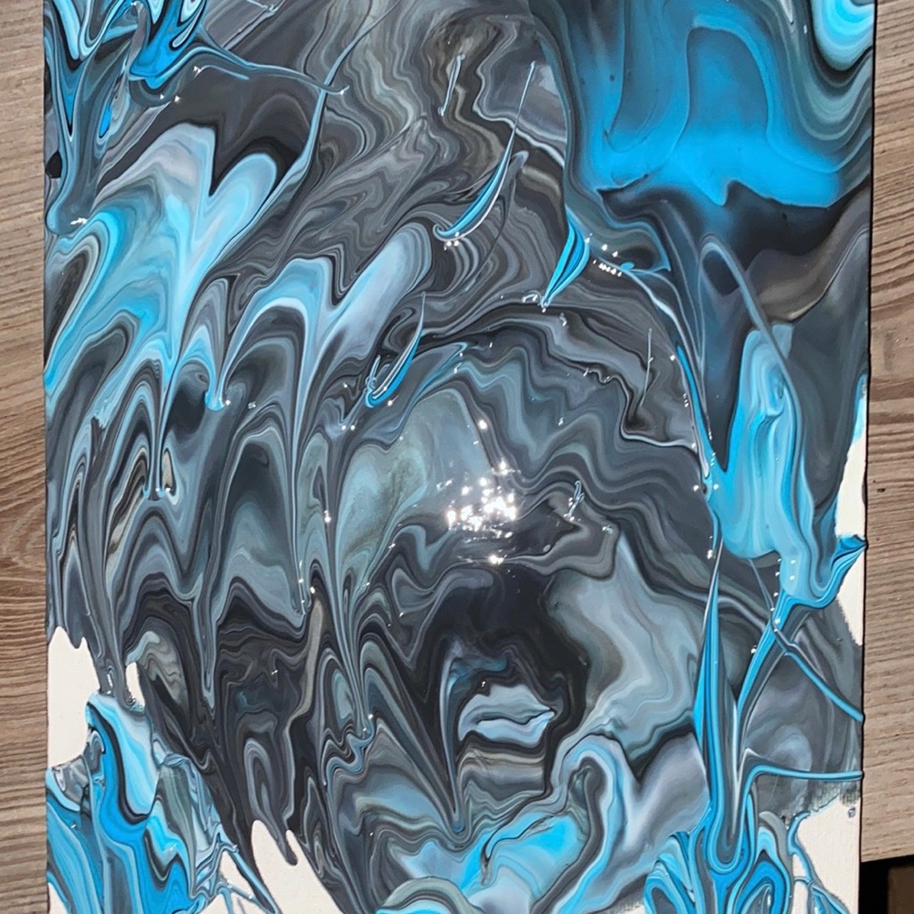 Paintings! pick 3 colors, size(our options) and we ill get you a price, etc!